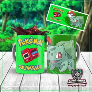 Caneca Personalizada do Bulbasaur