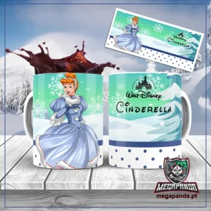 Caneca Cinderella - Princesa de Inverno