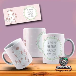 Caneca Frases de Love 4: Amor Que Se Sente a Cada Gole!