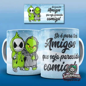 Caneca Grinch Amigos Parecidos: Um Toque de Humor para Sua Rotina