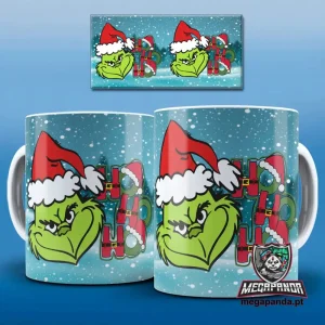 Caneca Grinch Hohoho 3