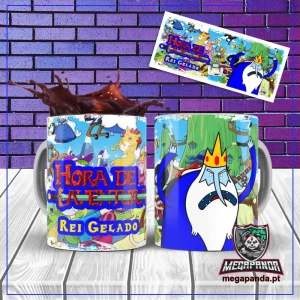Caneca Hora de Aventura Rei Gelado