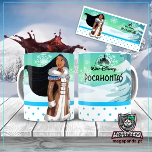 Caneca Pocahontas - Princesa de Inverno