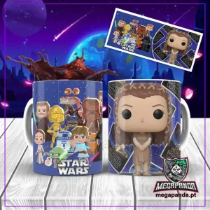 Caneca Princesa Leia  Funko