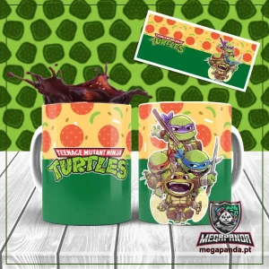 Caneca Tartarugas Ninjas