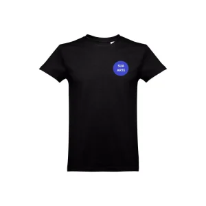 Tshirt Preta Personalizável Frente e Trás