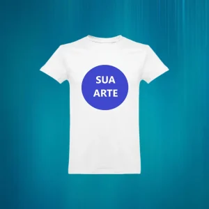 Tshirt Branca Personalizável Frente