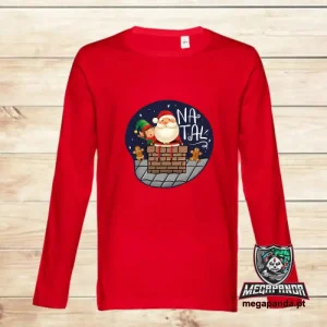 T-shirt manga comprida Unisexo Natal