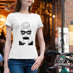 T-shirt Senhora Desenho Meninas